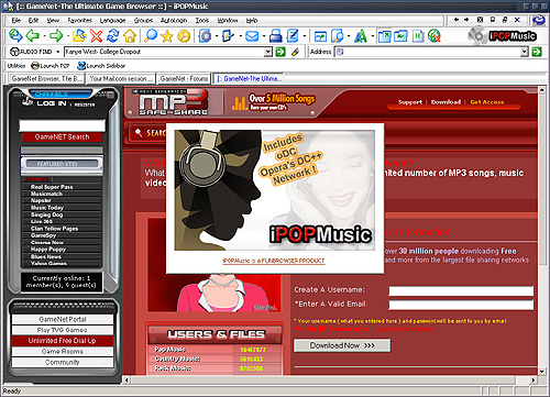 IPOPMusic Screenshot